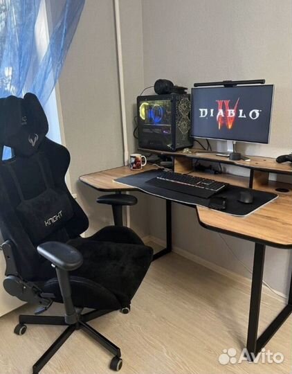 Компьютерный стол дуб вотан Loft 140см