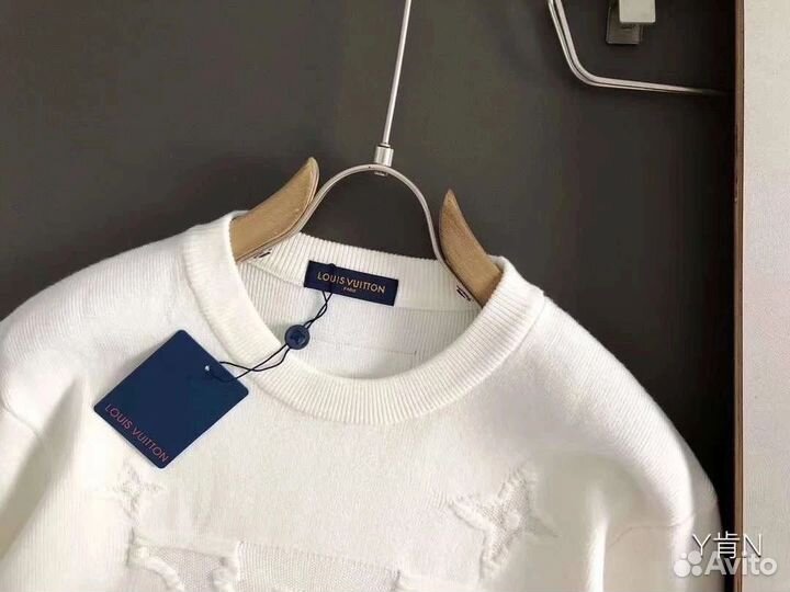 Кашемировый Свитер Louis Vuitton премиум