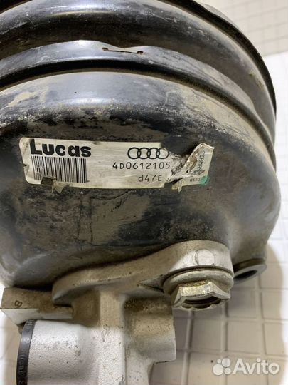 Вакуумный усилитель тормозов Audi A8 D2