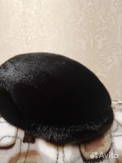 Мужская шапка нерпа 56,норка 58 размер