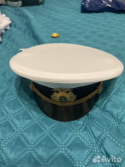 Фуражка парадная белая вмф