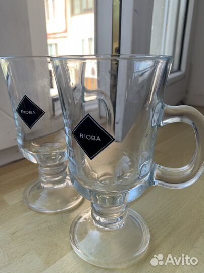 Бокалы для кофе Rioba Айриш 215 мл. 2 шт