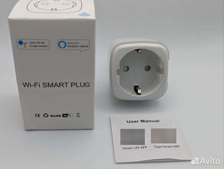 Умные Wi-Fi розетки SMART Life с ваттметром / USB