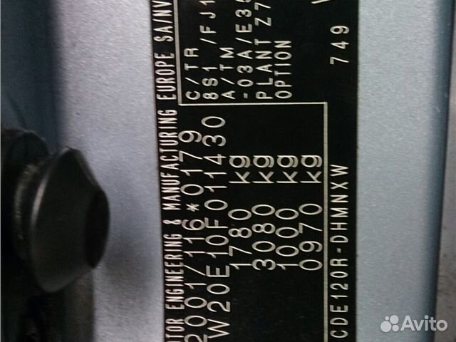 Разбор на запчасти Toyota Corolla E12 2001-2006