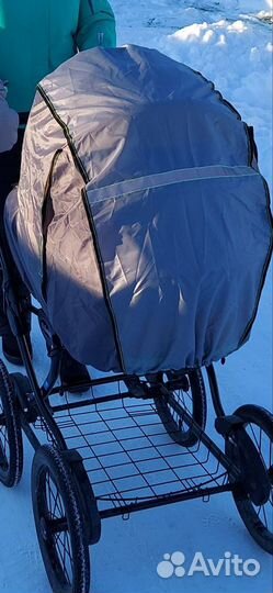 Дождевик на коляску универсальный