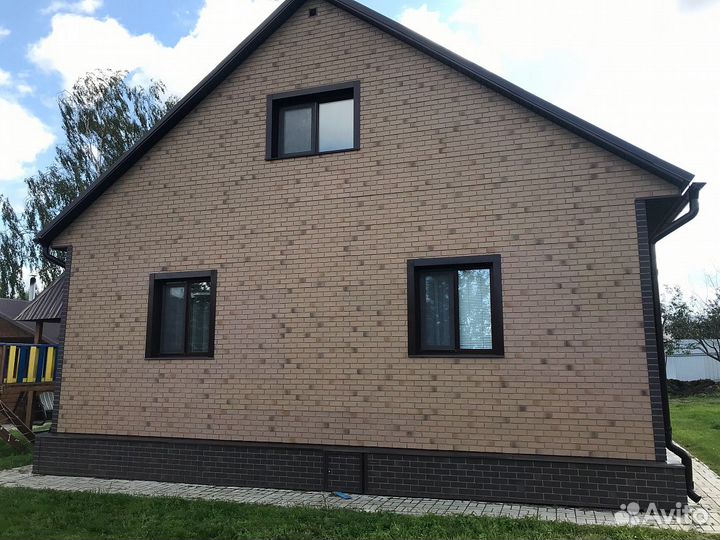 Фасадная панель Деке Флемиш(Flemish) Желтый Жженый