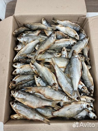 Рыба елец вяленый