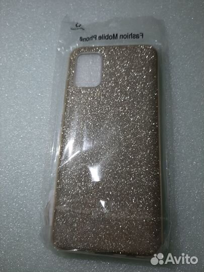 Золотой чехол на samsung а51