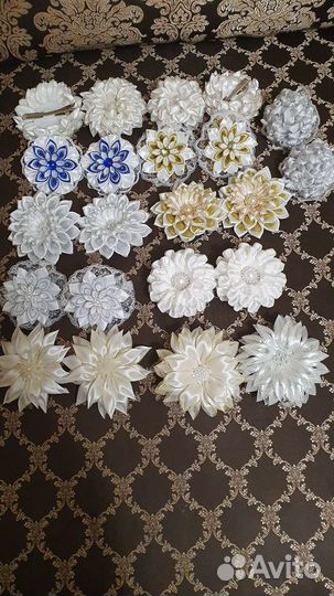 Резинки для волос ручной работы