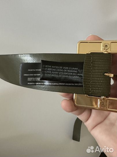 Ремень женский кожаный