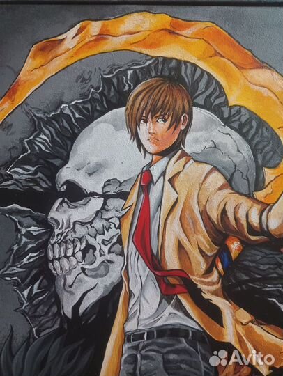 Тумба редизайн с росписью аниме Death Note