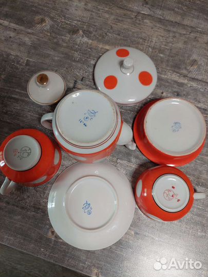 Сервиз чайный СССР