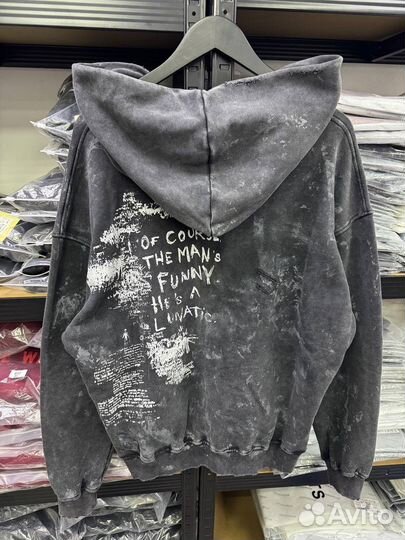 Зип худи saint michael оверсайз (стиль 2025)