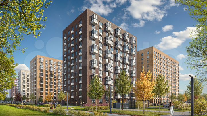 2-к. квартира, 51,1 м², 2/12 эт.