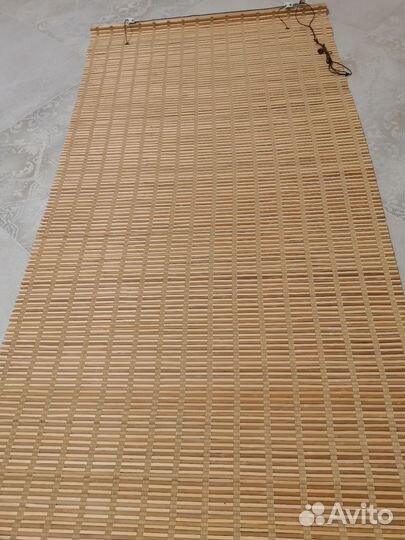 Бамбуковая римская штора 80х160