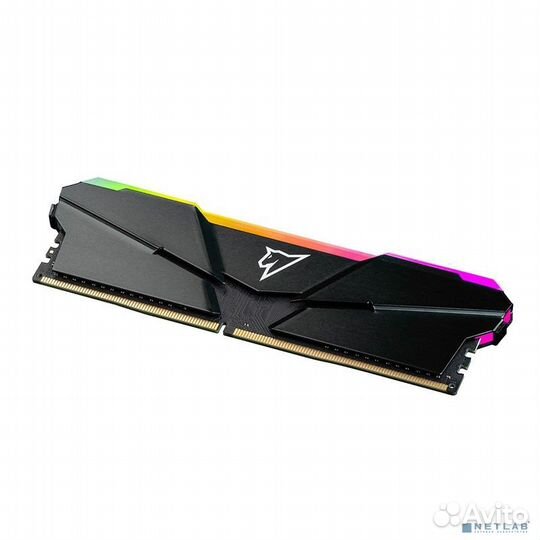 Модуль памяти DDR4 Netac Shadow RGB 8GB 3200MHz CL