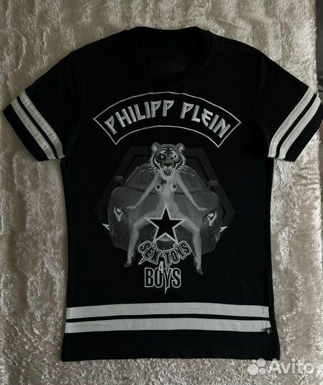 Футболка philipp plein с голограммой