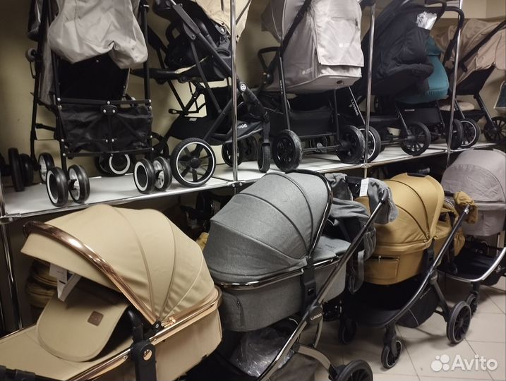 Коляски 2в1, 3в1, прогулочные