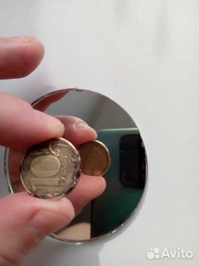 Монеты заводской брак