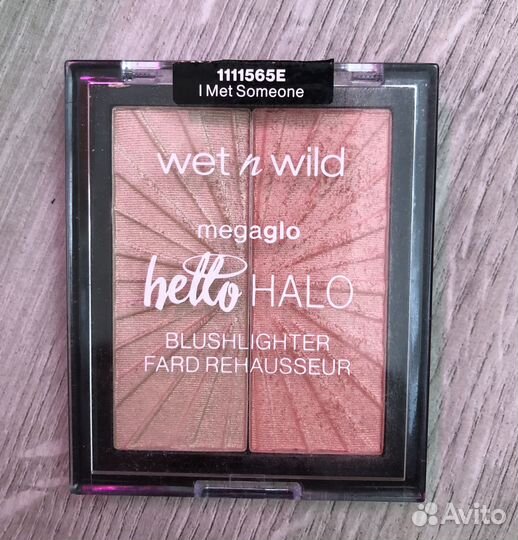 Румяна-хайлайтер беж персик