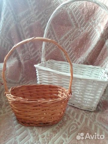 Корзины для рукоделия и декора