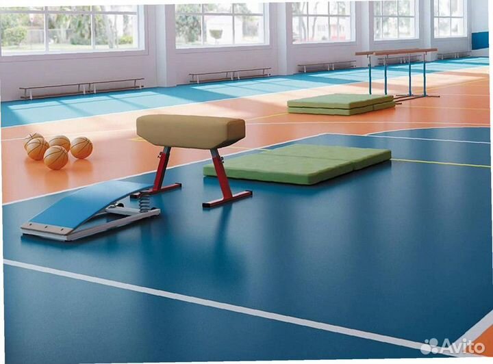 Линолеум с комфортным покрытием