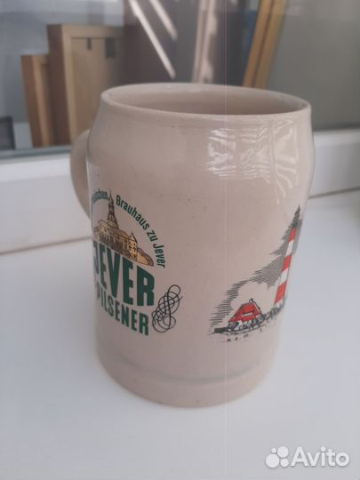 Пивная кружка германия,глиняная