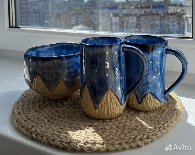 Волшебная керамическая посуда ручной работы