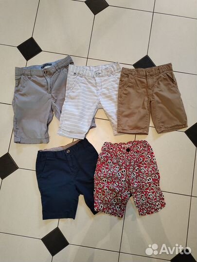 Шорты для мальчика от 5 до 10 лет