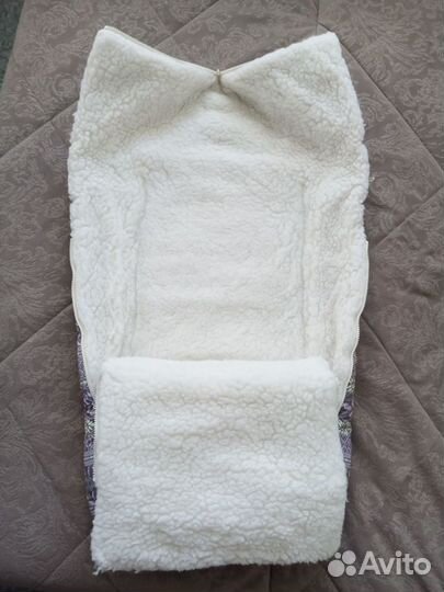 Зимний конверт в коляску