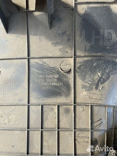 Пластик салона hyundai/kia