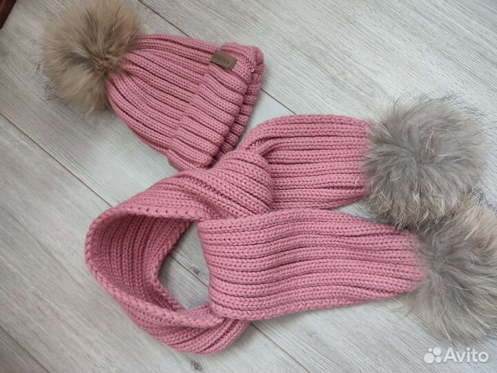 Набор шапка и шарф