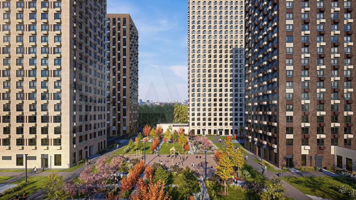 2-к. квартира, 62,6 м², 29/33 эт.