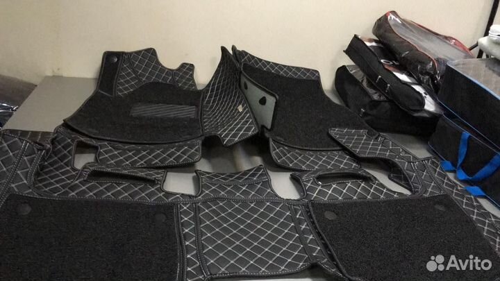 3D Коврики Audi A7 из Экокожи