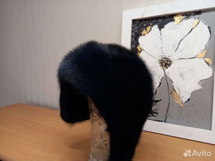 Шапка норковая женская