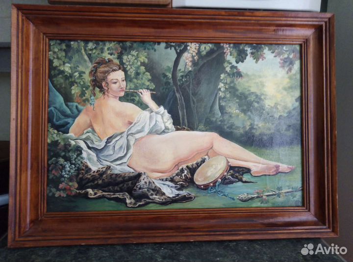 Картина в стиле ню. Автор Б. Наумов