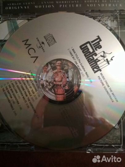 CD саундрек Крёстный отец и Однажды в Америке