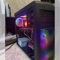 Игровой ПК, Ryzen 5 1600, Radeon RX 580 8 ГБ, RAM 16 ГБ