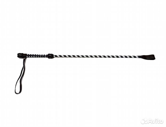 Стек / хлыст черно-белый