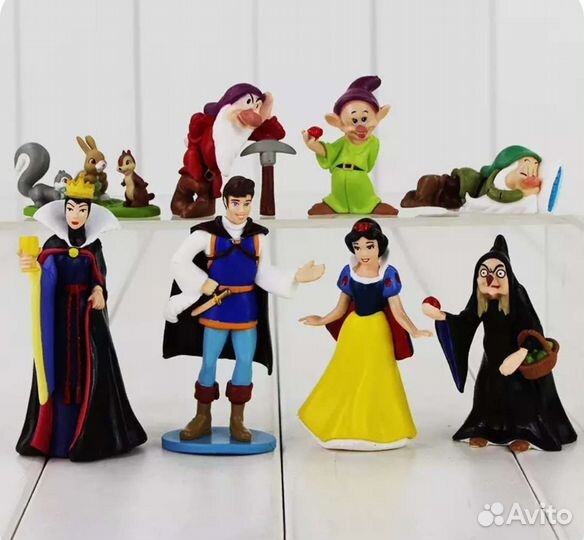 Белоснежка и 7 гномов, Коллекция игрушек