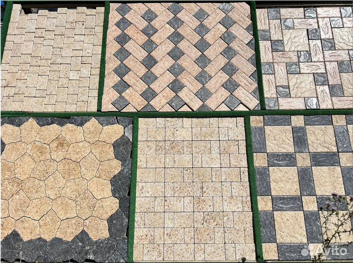 Тротуарная плитка бордюры