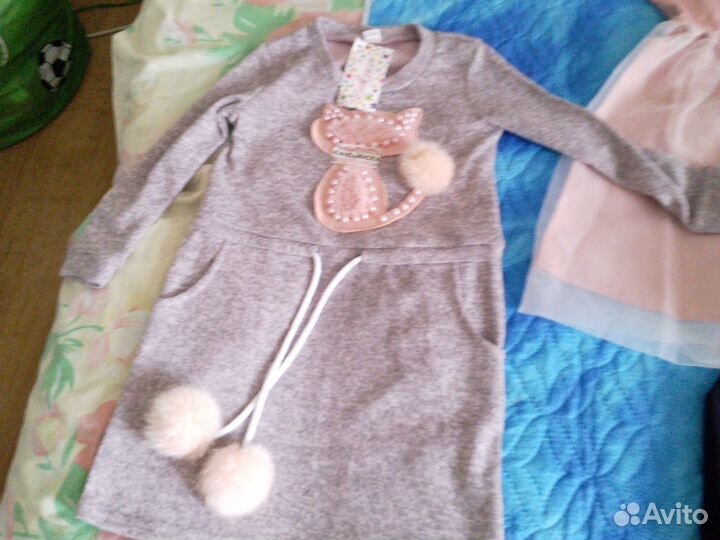 Вещи для девочки 128 см