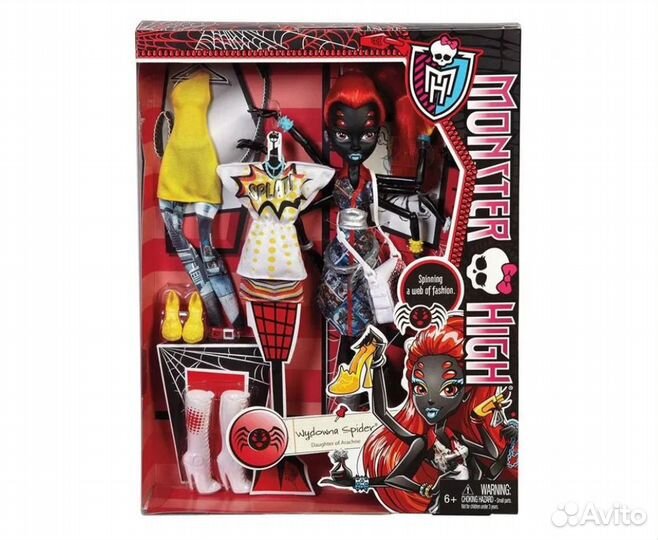 Кукла Вайдона Спайдер из школы Монстер Хай