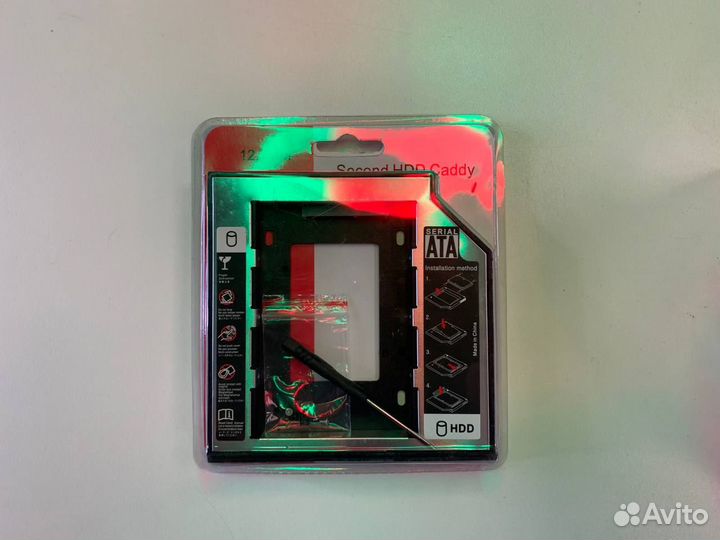 Переходник opty bay для SSD вместо DVD