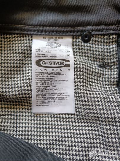 G-star Raw джинсы