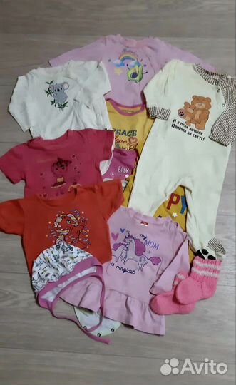 Вещи пакетом на девочку