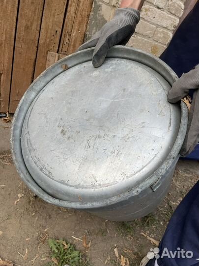 Фляга бидон алюминиевые бу 40л