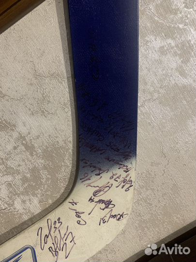 Хоккейная клюшка Георгия Гелашвили