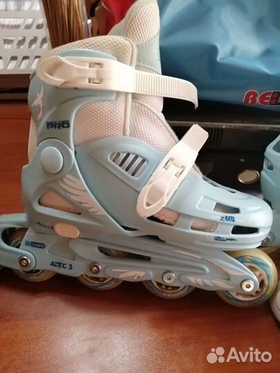 Роликовые коньки детские раздвижные