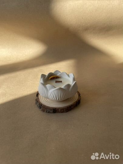 Свечи натуральные Лотос